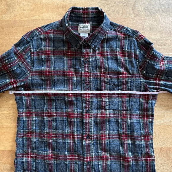 LL Bean | M Slim | Flannel Shirt - Picture 7 of 11